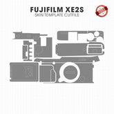 Fujifilm X-E2S Skin Template Vector Cut File PDF SVG PNG CDR